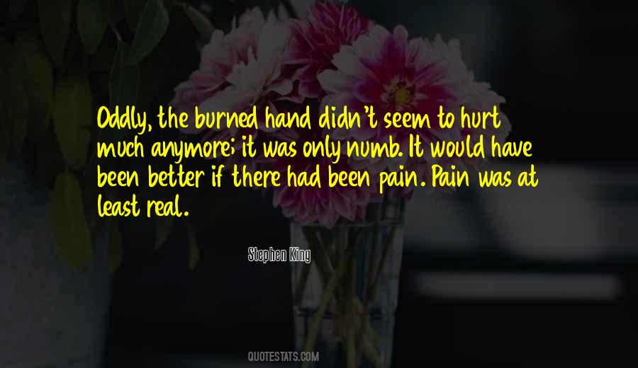 Hurt Pain Quotes #95921