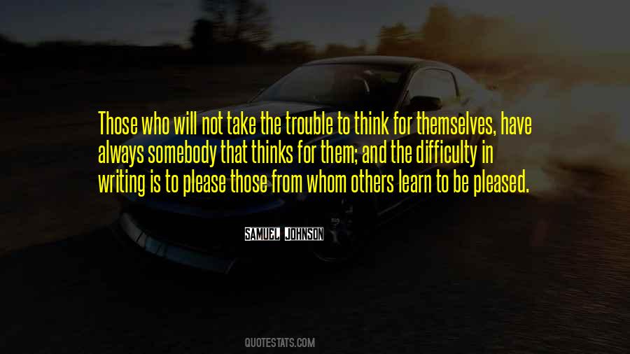 Be In Trouble Quotes #195357