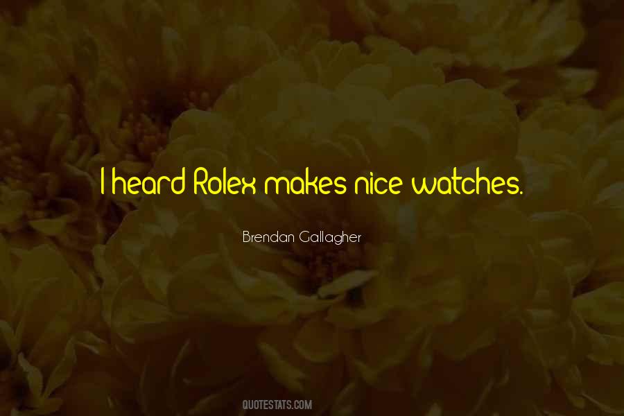 Quotes About Nice Watches #1420029