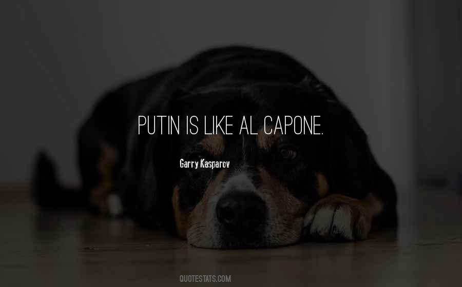 Quotes About Capone #1551099