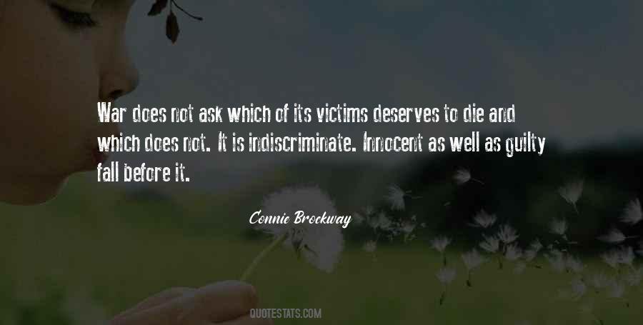 Quotes About Victims Of War #186538