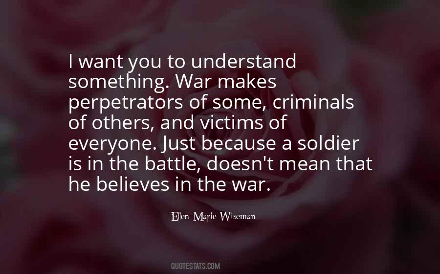 Quotes About Victims Of War #642626