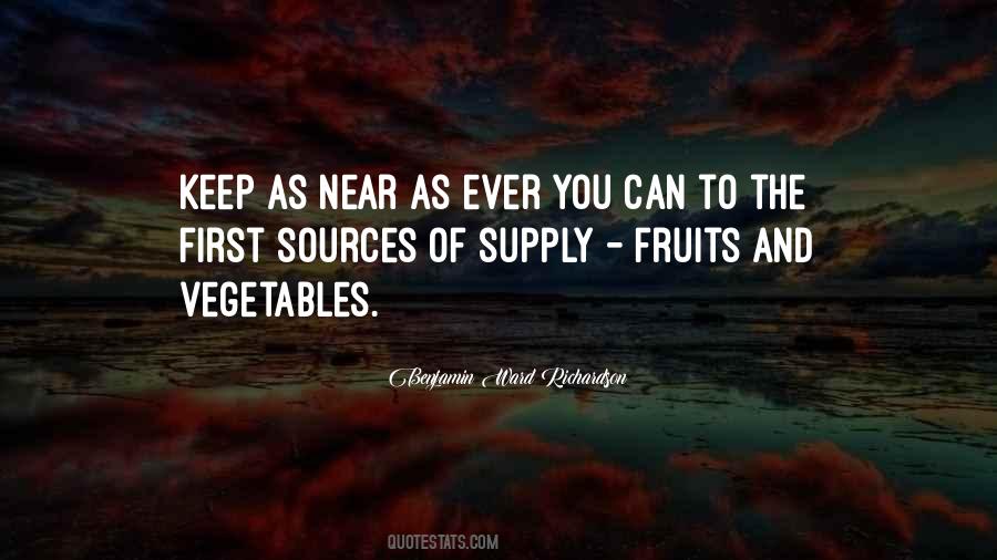 Quotes About Food Sources #592602