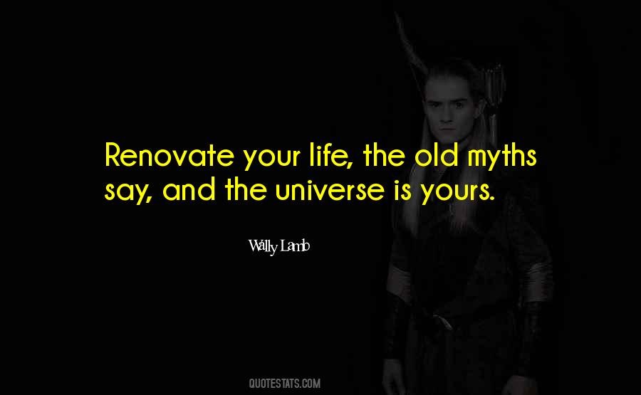 Renovate Yourself Quotes #216146