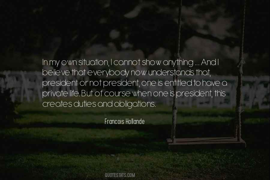 Obligations To Others Quotes #100908