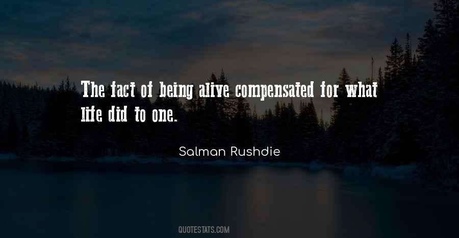 Quotes About Being Alive #1040652