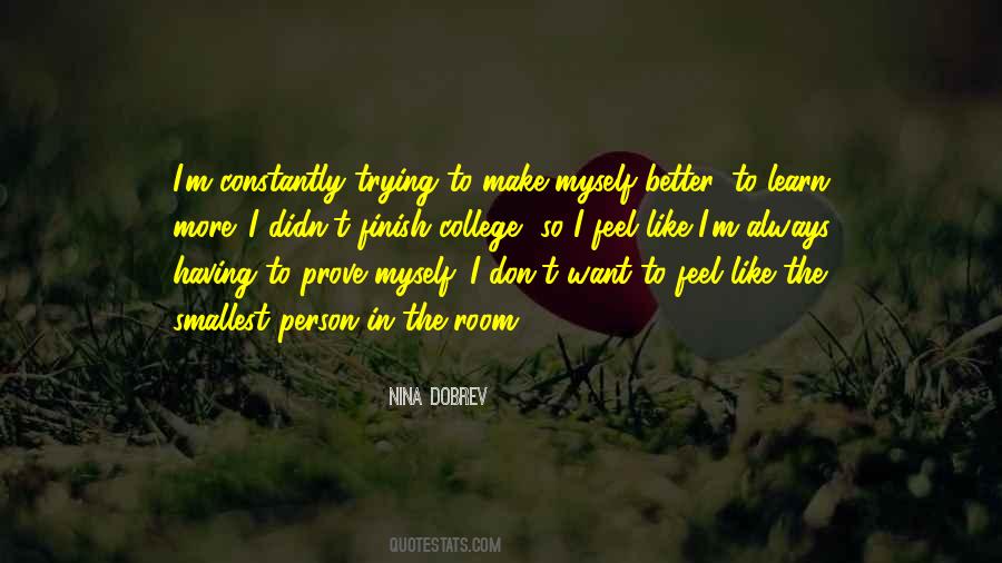 Quotes About Trying To Be A Better Person #1215984