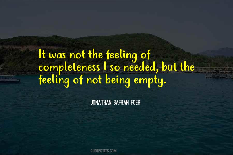 So Empty Quotes #158631