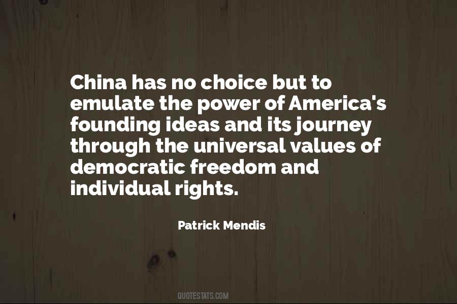 Power Of The Individual Quotes #1228656