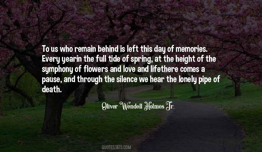 Memories Flowers Quotes #1550931