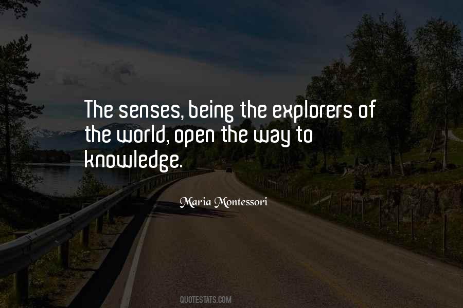 Quotes About The Senses #1387802