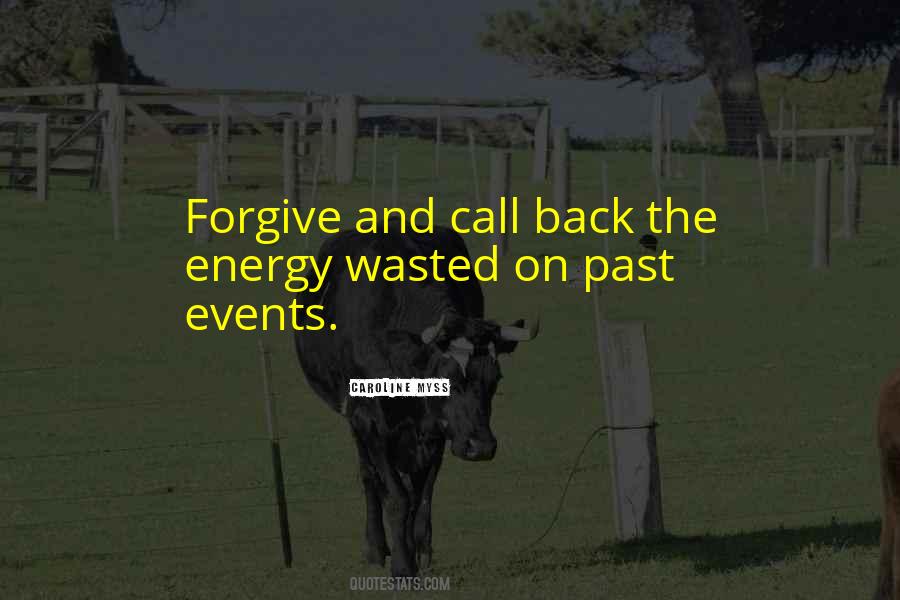 Quotes About Past Events #550252