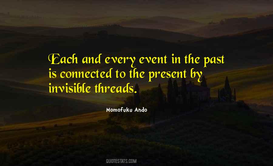 Quotes About Past Events #688030