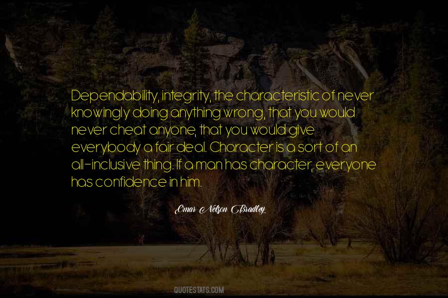 Quotes About Dependability #102690