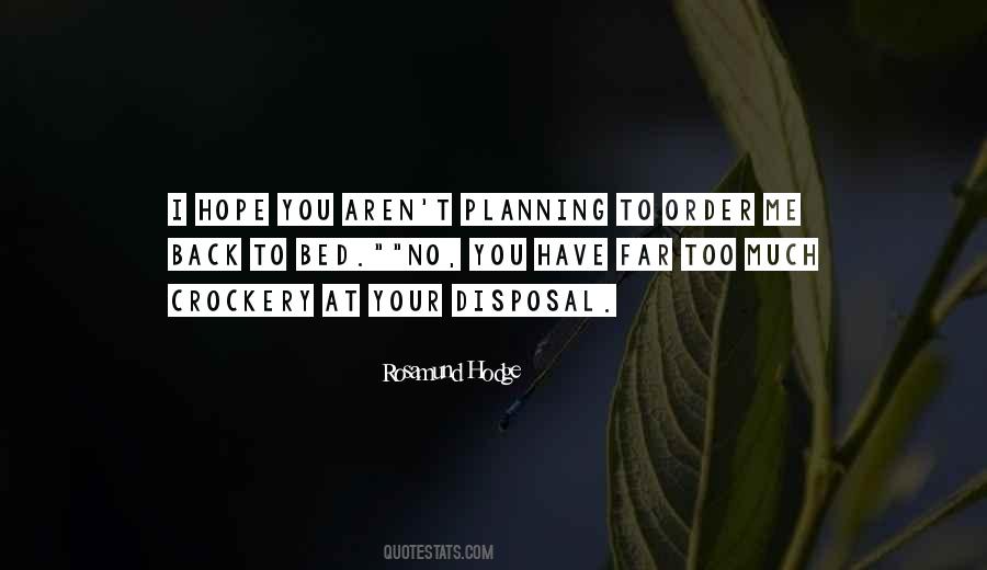 No Planning Quotes #1493320