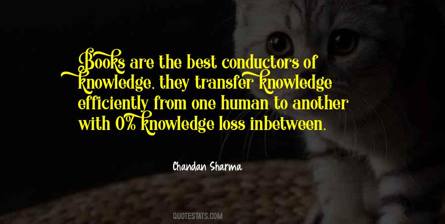 Quotes About Knowledge Transfer #321201