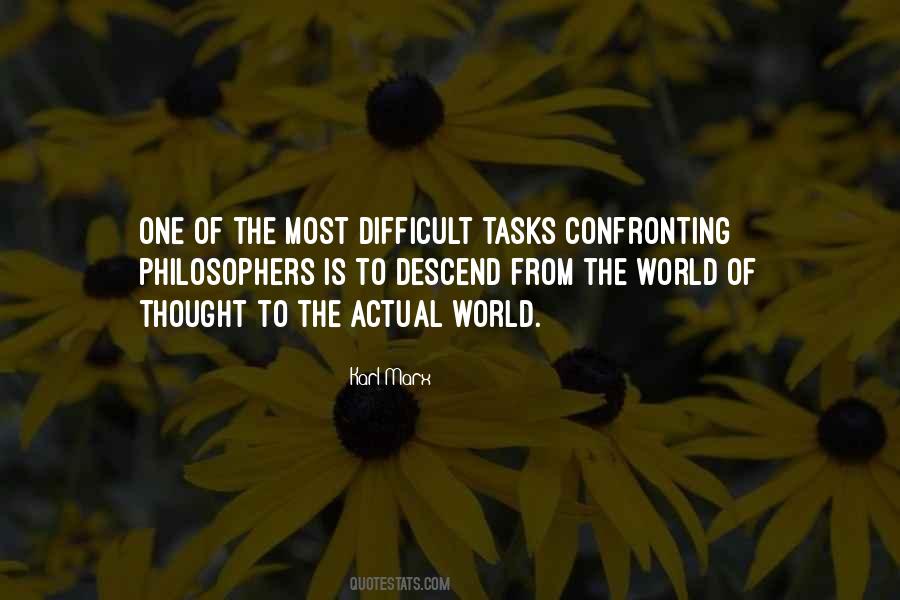 Actual World Quotes #1497275
