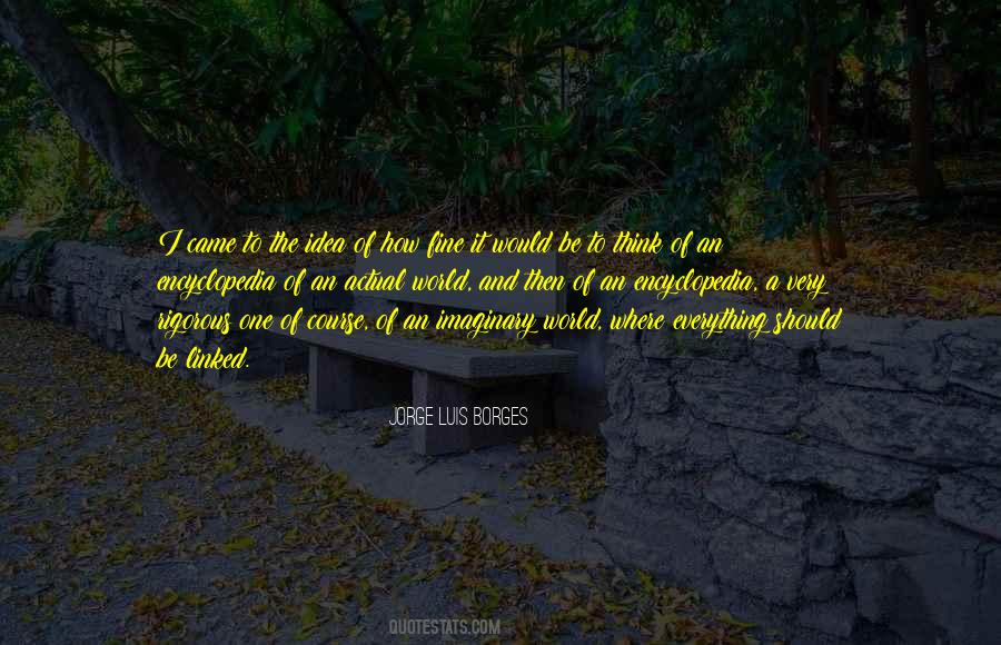 Actual World Quotes #347998