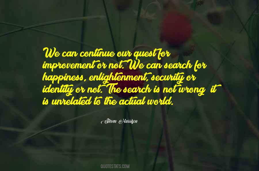 Actual World Quotes #430402