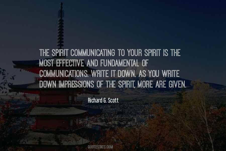 Your Spirit Quotes #1197661