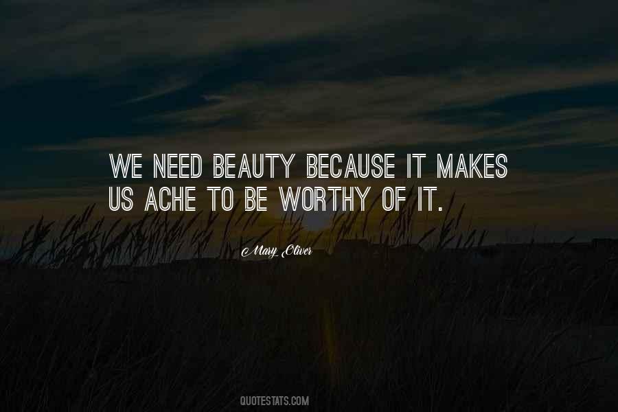 Be Worthy Quotes #1203486