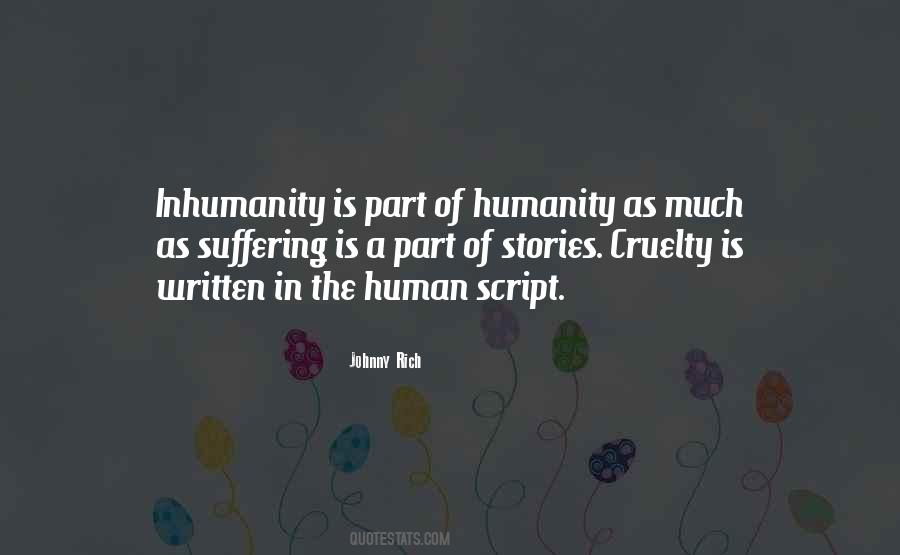 Humanity And Reality Quotes #271695