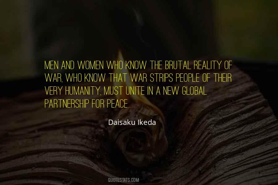 Humanity And Reality Quotes #678960
