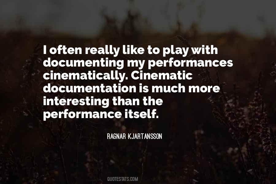 Quotes About Documentation #1430886