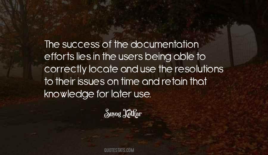 Quotes About Documentation #1432146