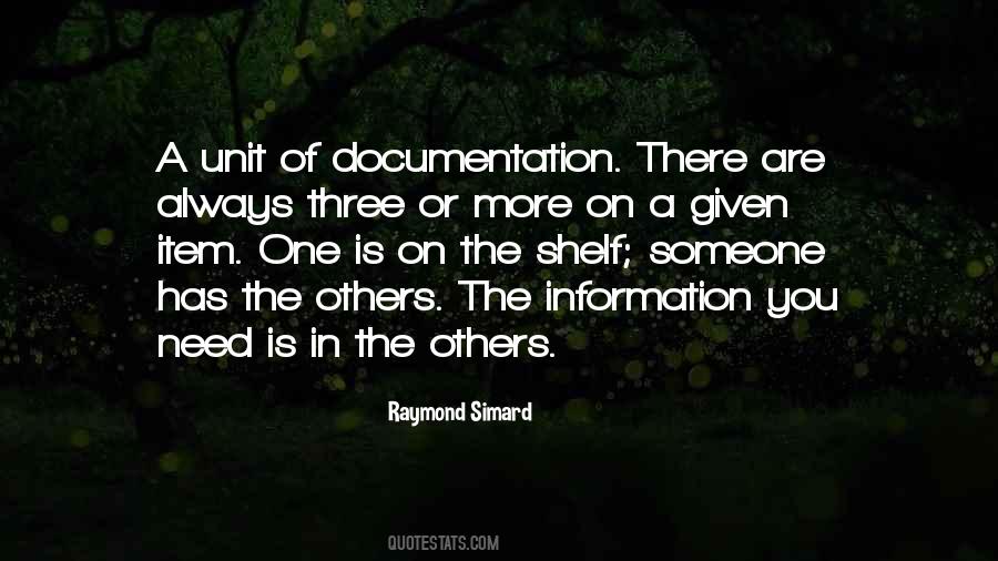 Quotes About Documentation #353834