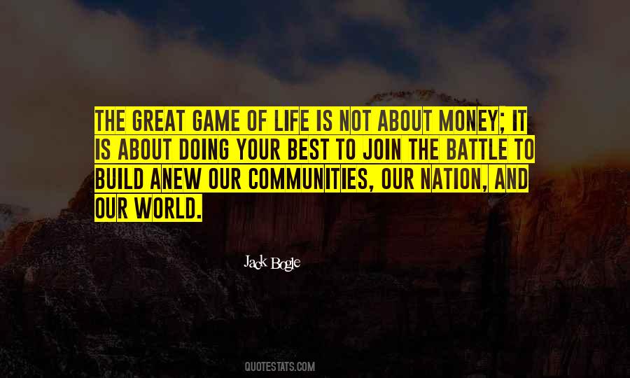 Quotes About Game Of Life #1338277