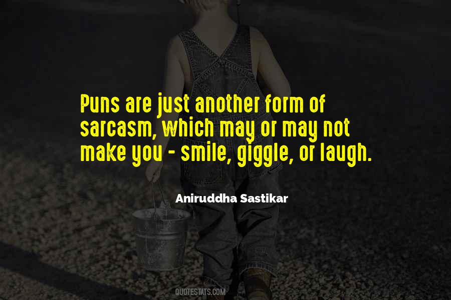 Quotes About Punning #99554
