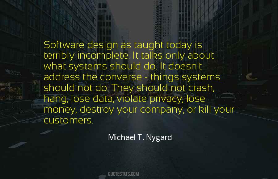 Quotes About Software Design #160547