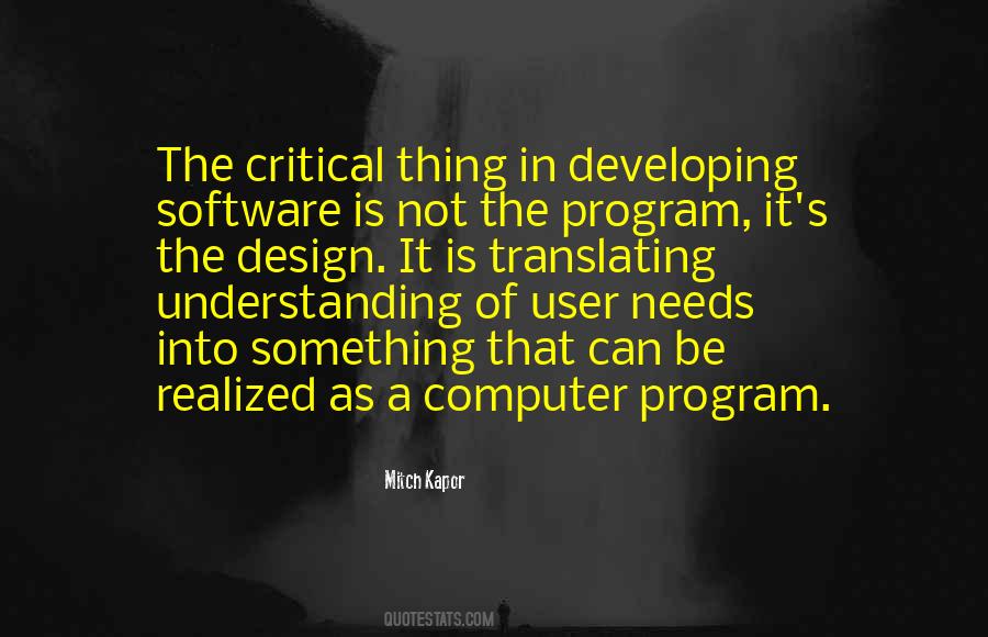 Quotes About Software Design #996435