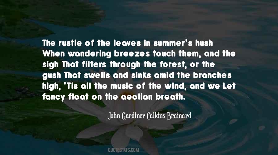 Quotes About Summer Wind #928773