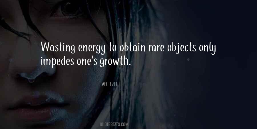 Quotes About Not Wasting Energy #1089920