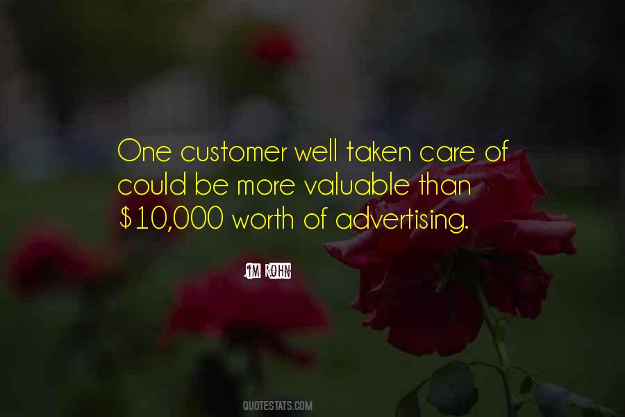 Quotes About Customer Care #1074698