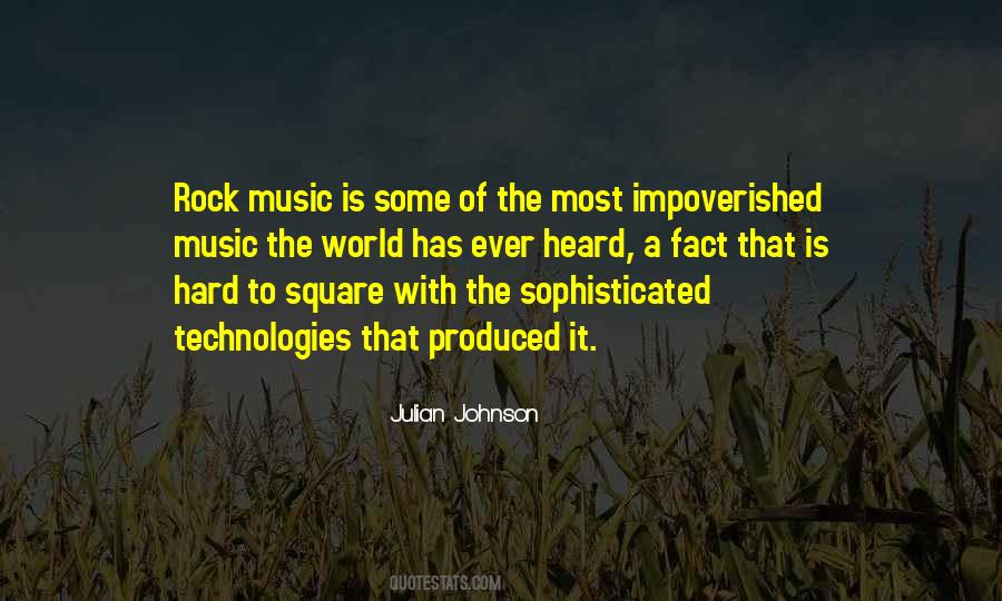 Quotes About Hard Rock Music #778997