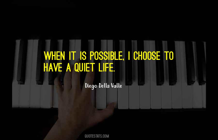 Quotes About Quiet Life #394632