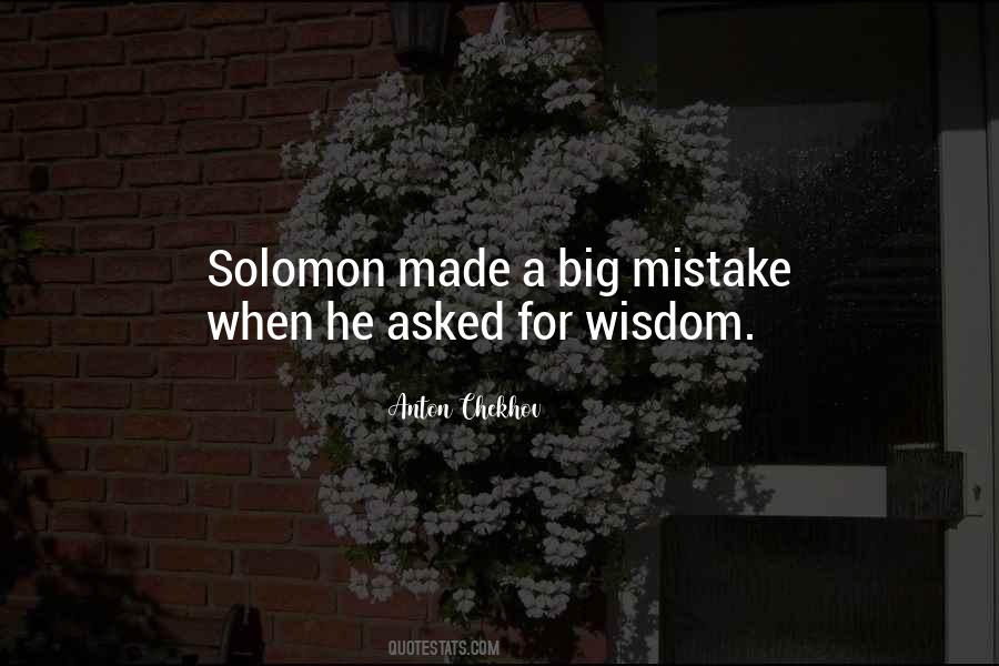 Quotes About A Big Mistake #1445122