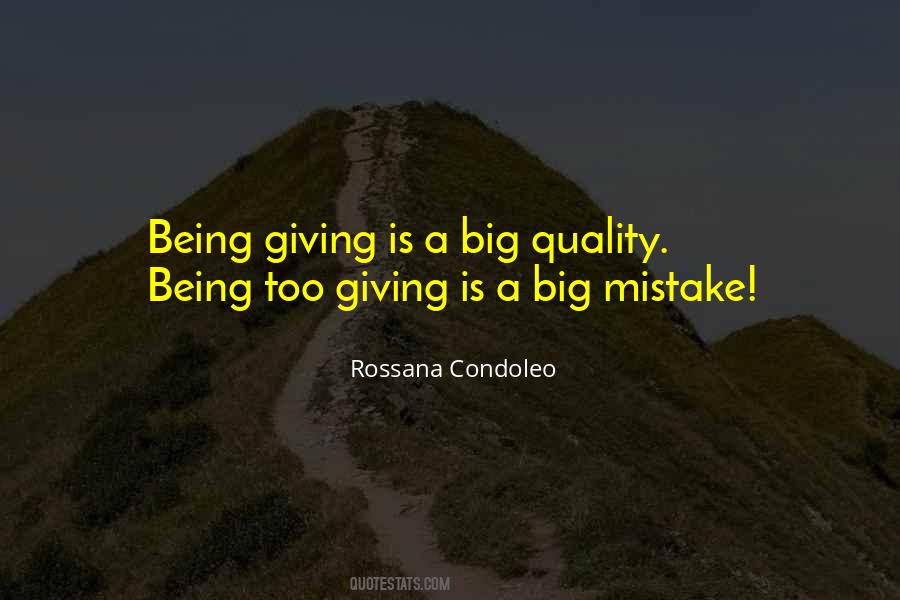 Quotes About A Big Mistake #404217