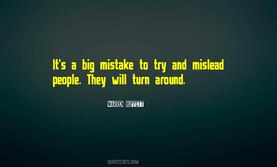 Quotes About A Big Mistake #803619