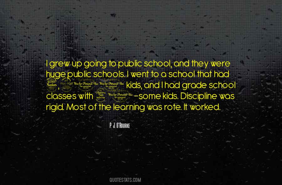 Grade School Kids Quotes #1574295