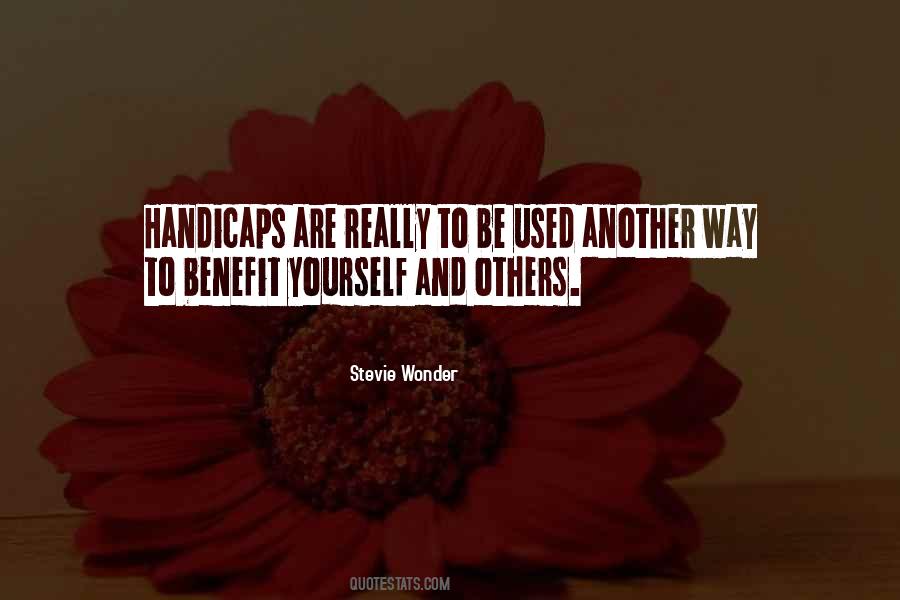 Quotes About Handicaps #687973