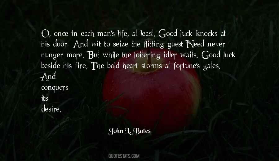Quotes About Good Luck In Life #1877495