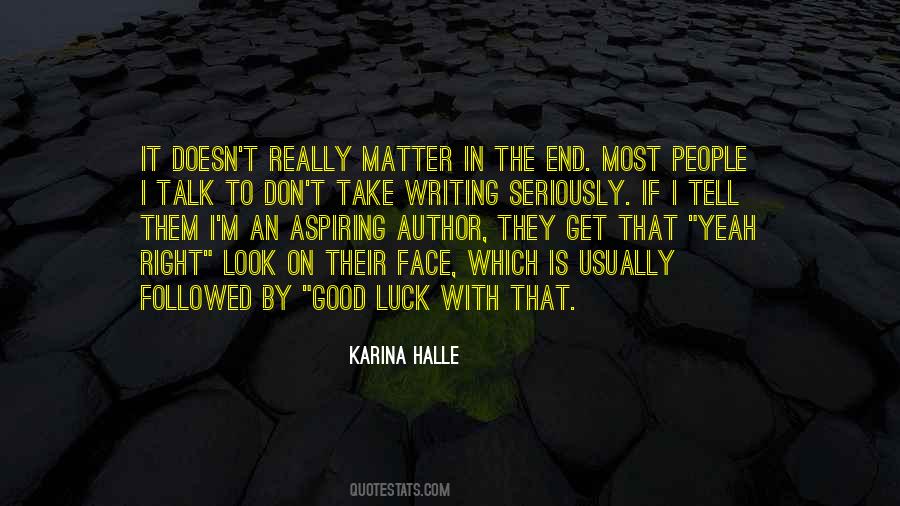 Quotes About Good Luck In Life #957100