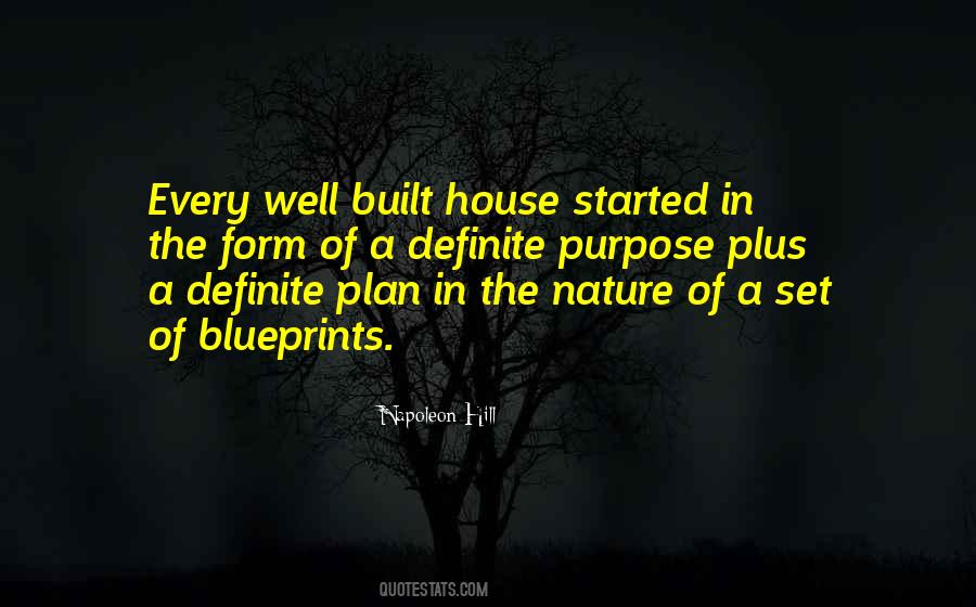 Quotes About Blueprints #85985