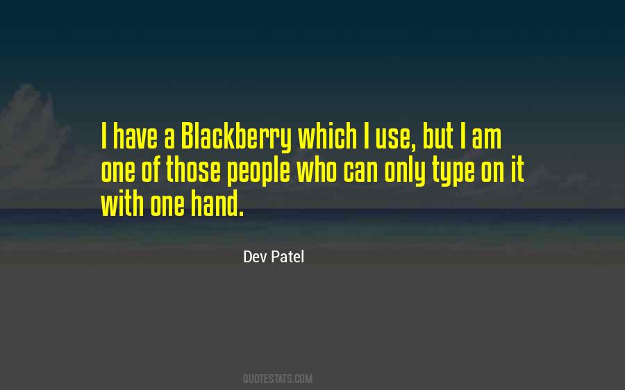 Quotes About Blackberry #1686564