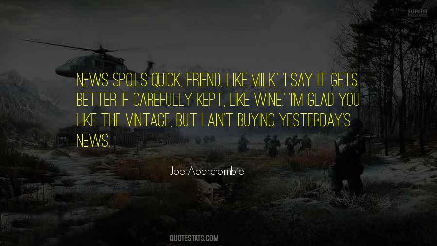 Quotes About Vintage Wine #1328011
