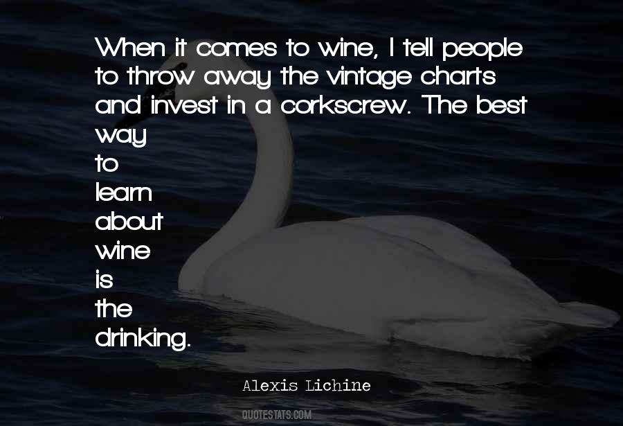 Quotes About Vintage Wine #943340